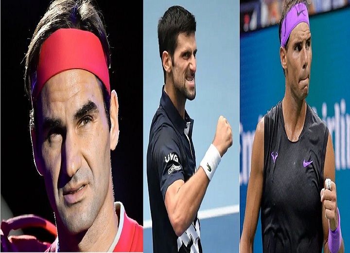 Roger, Novak and Nadal