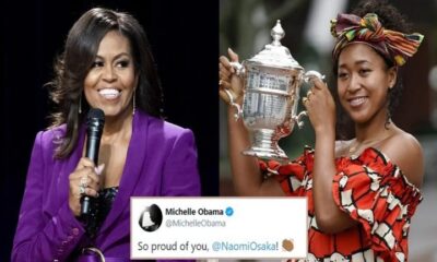 Michelle Obama and Naomi Osaka