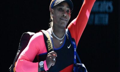 Serena Williams goodbye in tears