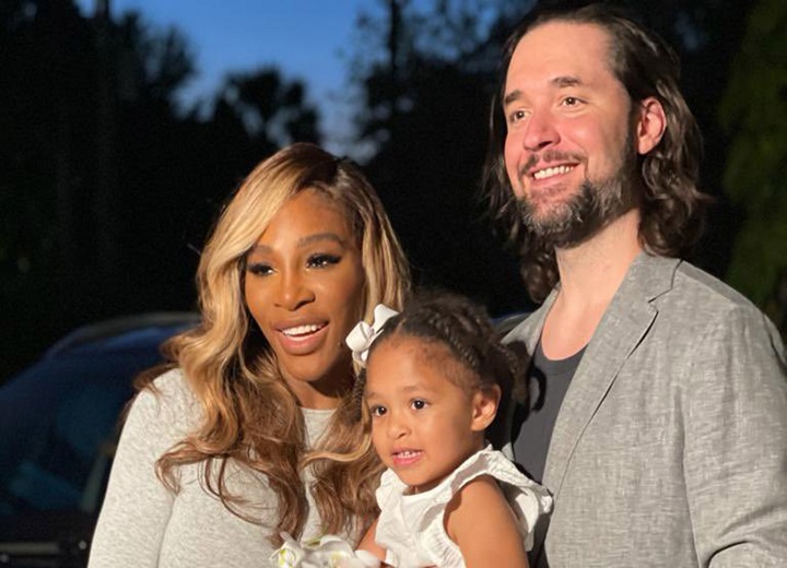 Alexis Ohanian Shares Family Photo of Serena Williams, Daughter Olympia