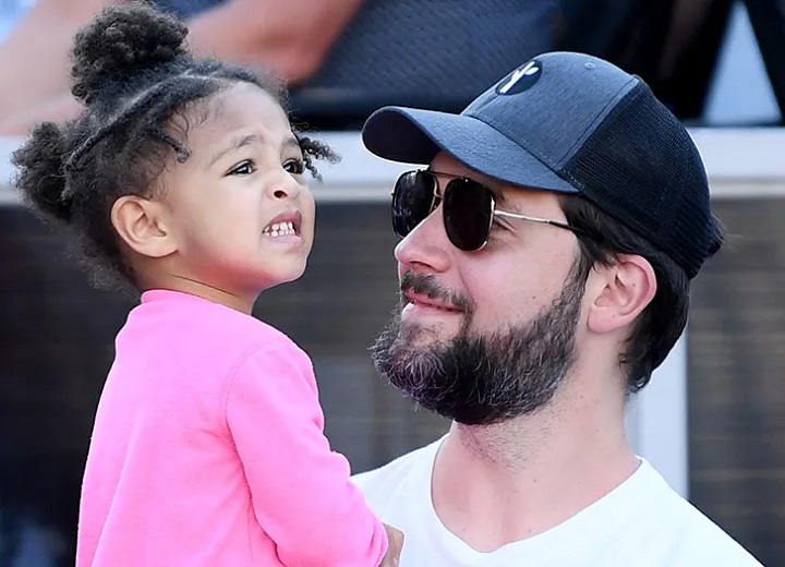 Alexis Ohanian and Daughter Olympia