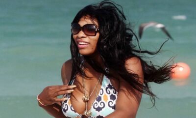 Serena Williams beautiful beach style