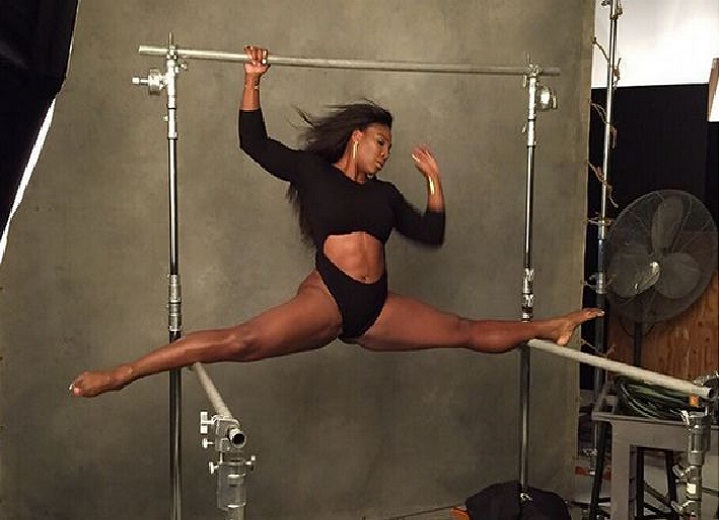 Serena Williams split style