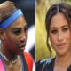 tennis star Serena Williams and Meghan Markle