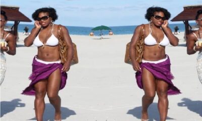 Serena Williams beach