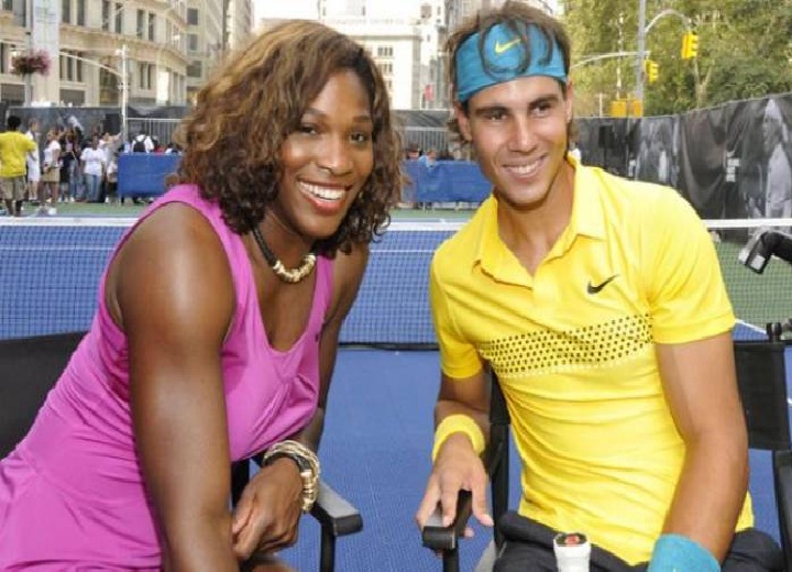 Venus Williams and Rafael Nadal tennis