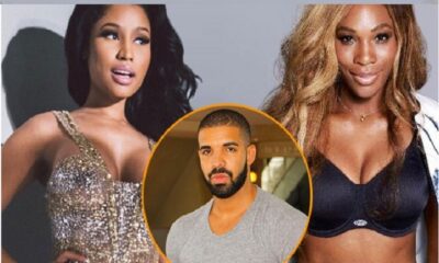 Drake, Nicki Minaj, and Serena Williams