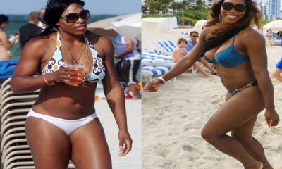 Serena Williams Shows off figure