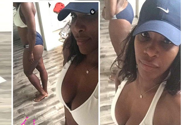Serena Williams Snapchat selfies