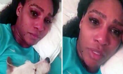 Serena Williams breaks down in tears cry