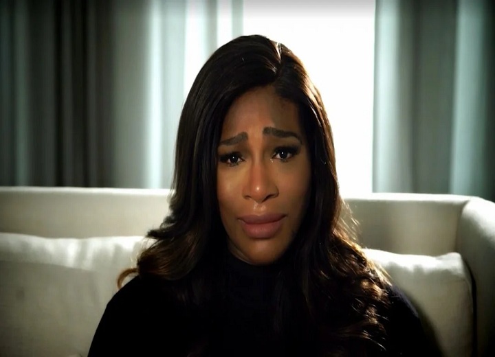 Serena Williams cry cries