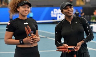 Naomi Osaka and Serena Williams AFP Photo