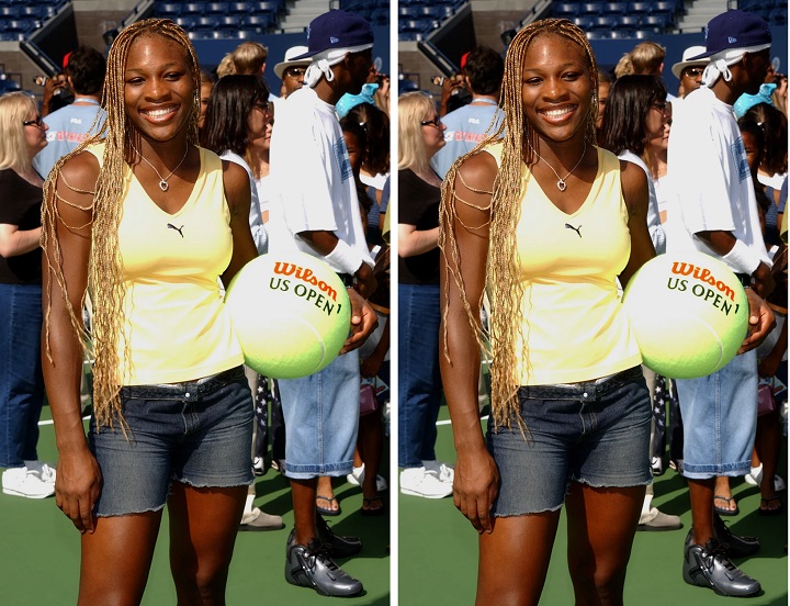 Serena Williams August 2001