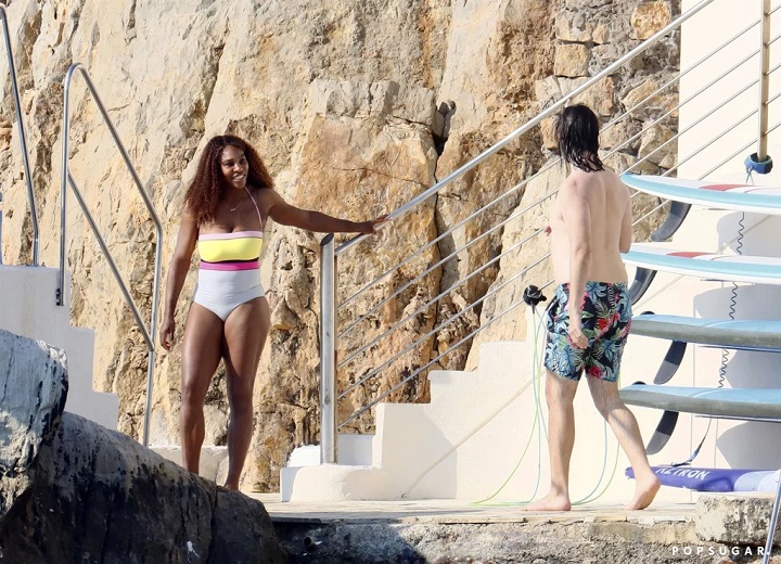 Serena Williams Enjoys During a Family Vacation in the South of France