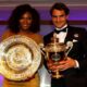 Serena Williams and Roger Federer