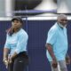 Serena Williams and her father, Richard Williams