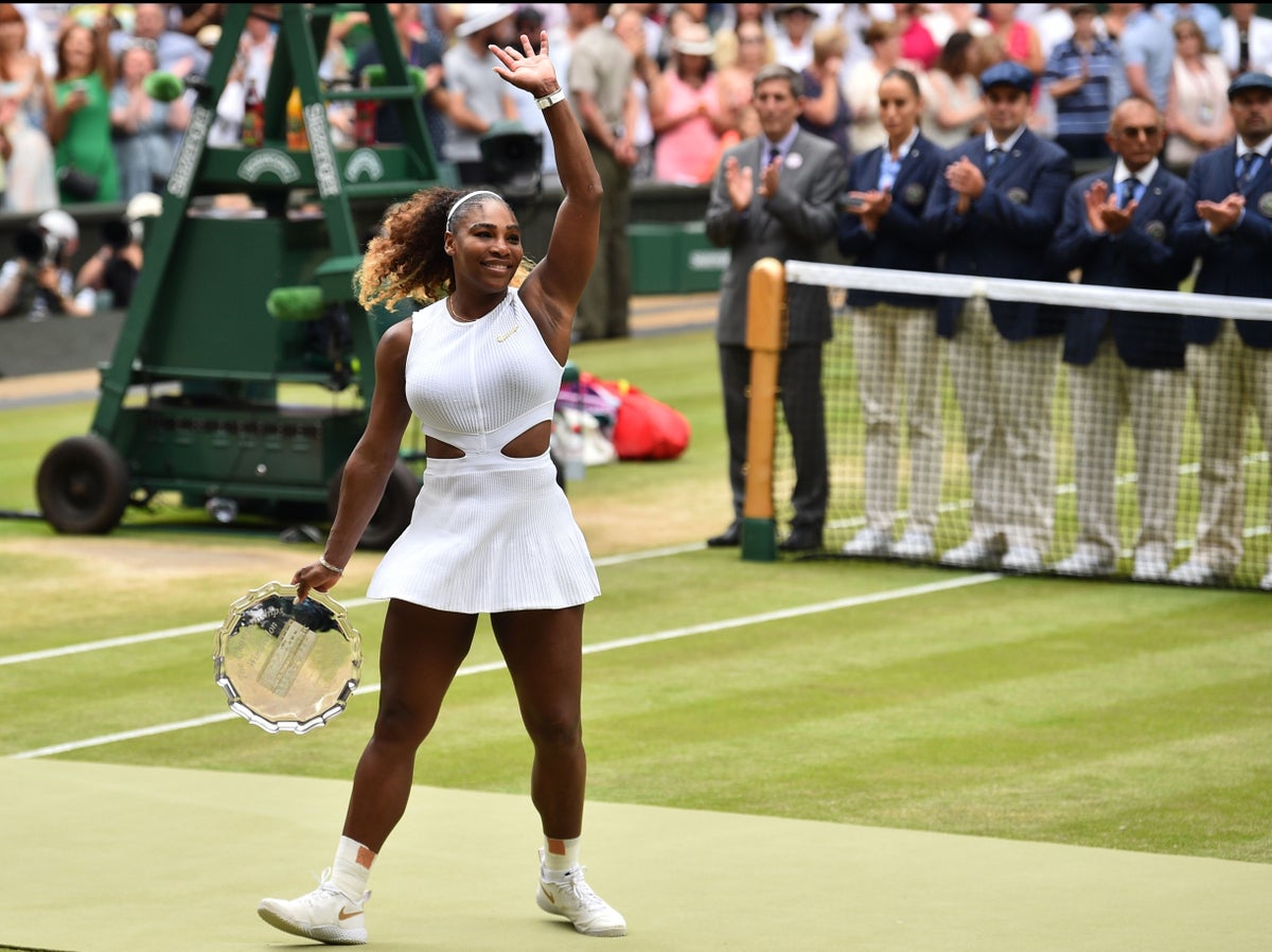 Serena Williams forced to retire from Wimbledon with injury again