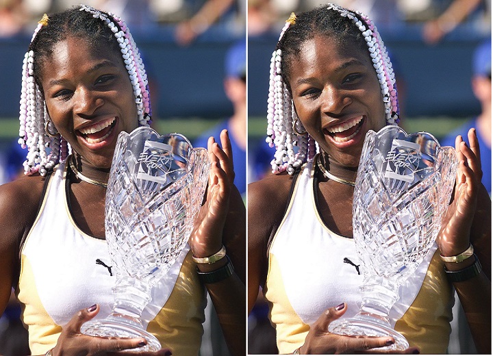 Serena Williams hair