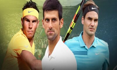 Roger Federer, Rafael Nadal and Novak Djokovic ranking