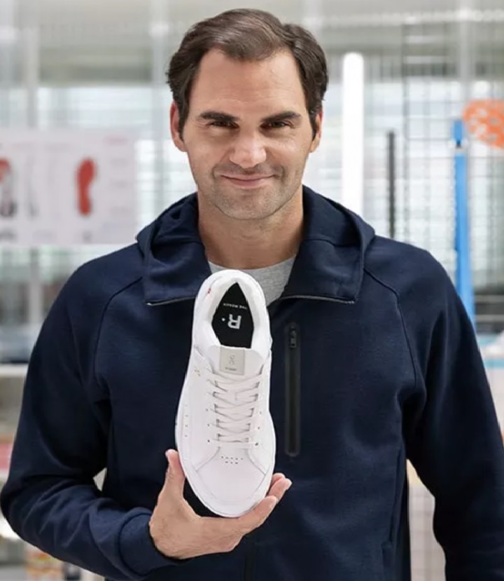 Roger Federer shoe