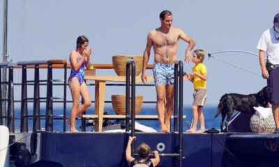 Roger Federer spends holidays with wife Mirka and twins on a billionaire