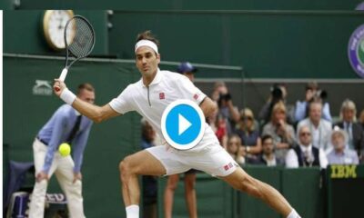 Roger Federer vs Mannarino Wimbledon 2021