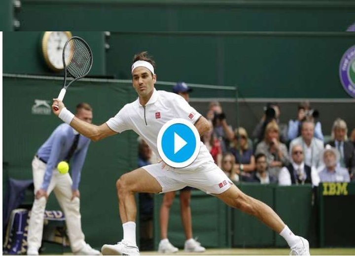 Roger Federer vs Mannarino Wimbledon 2021