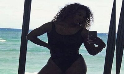 Serena Williams Swimsuit Is So Tight nd We ve Now Memorized the Shape of Her Hips