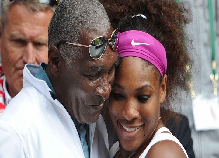 Serena Williams and dad Richard