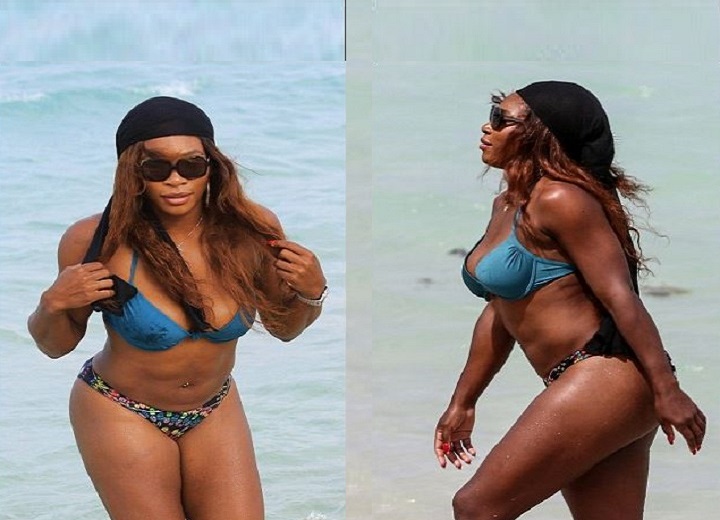 Serena Williams beach picx