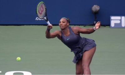 Serena Williams beats opponent