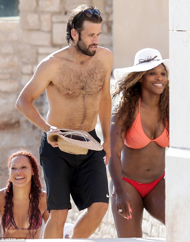 Serena Williams looks fit again as she wears bikini in Croatia