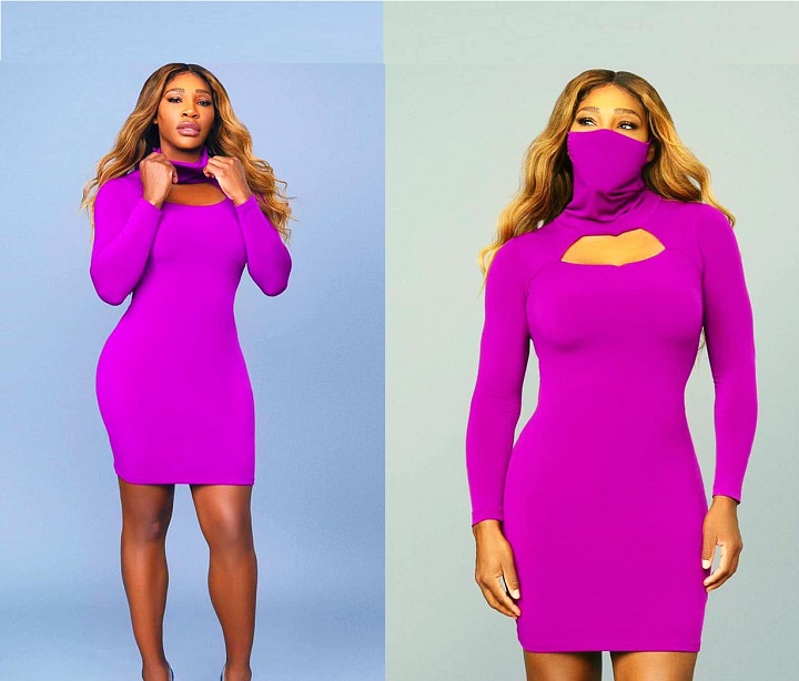Serena Williams pink dress 2
