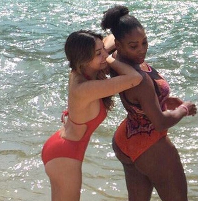Serena Williams put on a bootylicious