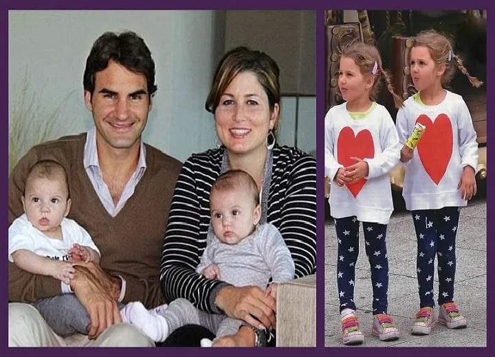 Roger Federer twins