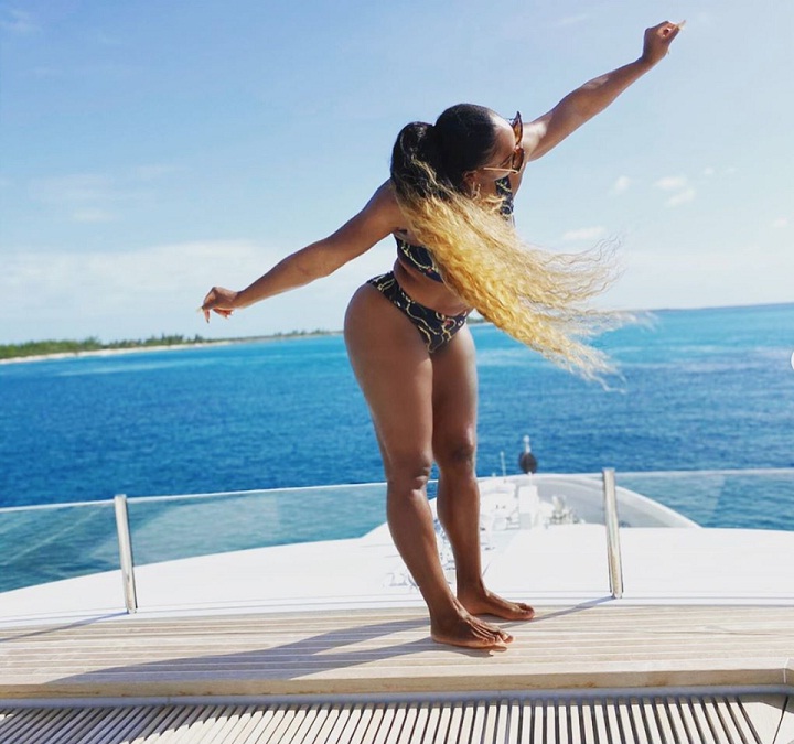 Serena Williams Turning Up On A Yacht