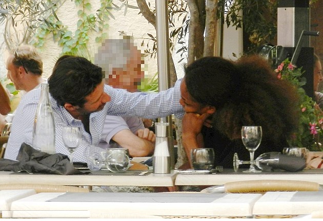 Serena Williams and coach Patrich Lunch date