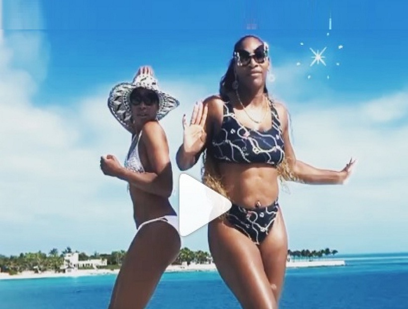 Serena and Venus Williams enjoy time on yacht