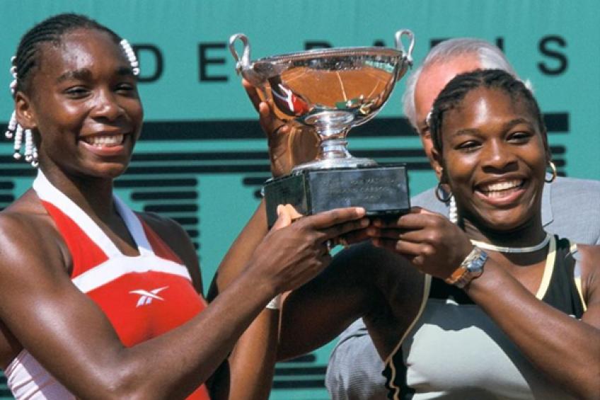 Venus and Serena Williams share precious photos from their first grand slam victory