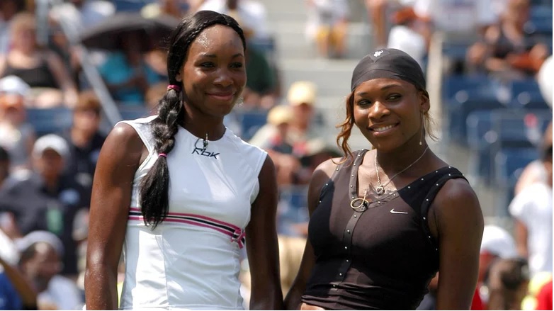Venus and Serena Williams young