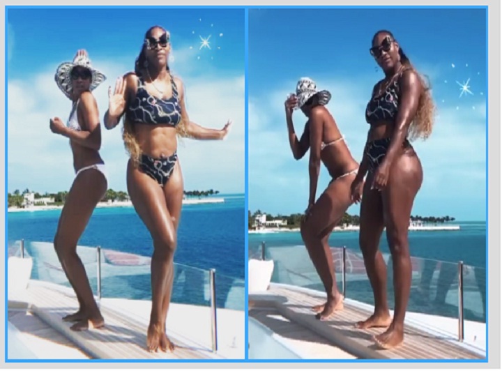 Venus n Serena Williams yacht