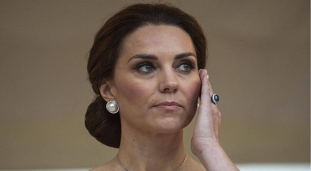 Kate Middleton sad indeed