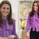 Kate Middleton suffers a wardrobe malfunction in Gucci blous