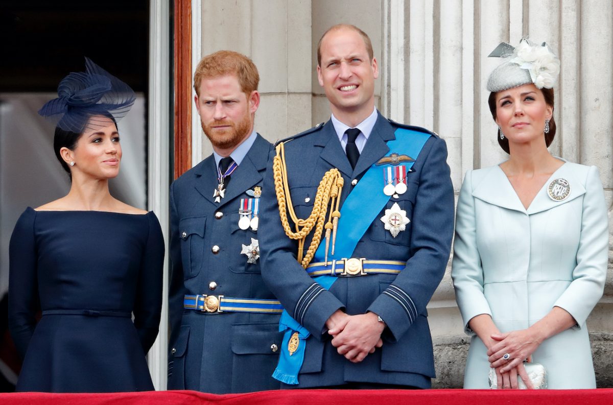Kate and William and Harry and Meghan