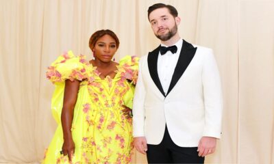 Serena Williams And Alexis Ohanian met gala