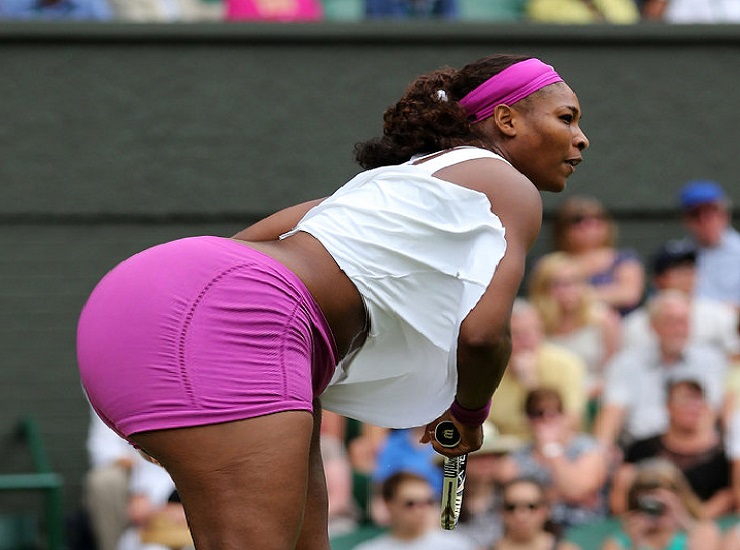 Serena Williams Booty display