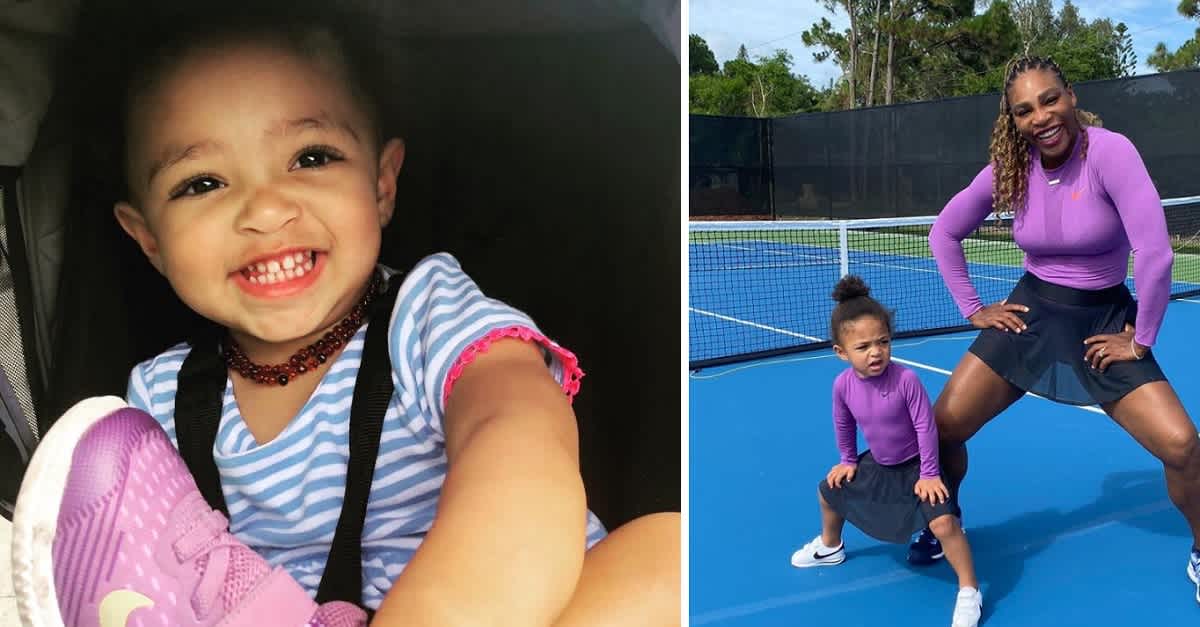 Serena Williams Brought Her 3 Year-Old Daughter To The US Open