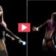 Serena Williams TWERKS and shows off her famous curves