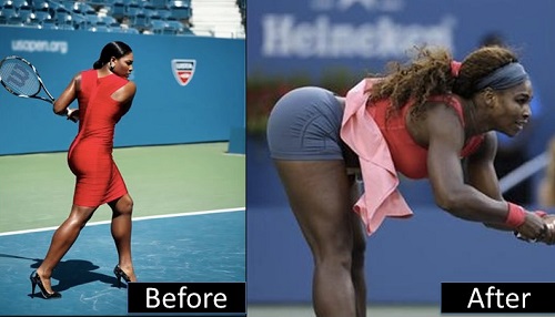 Serena Williams asset lift