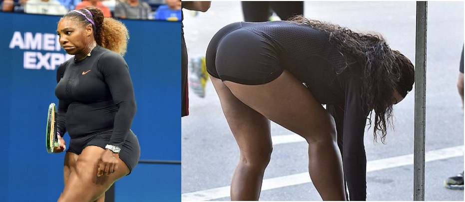 Serena Williams flaunts her fabulously figure